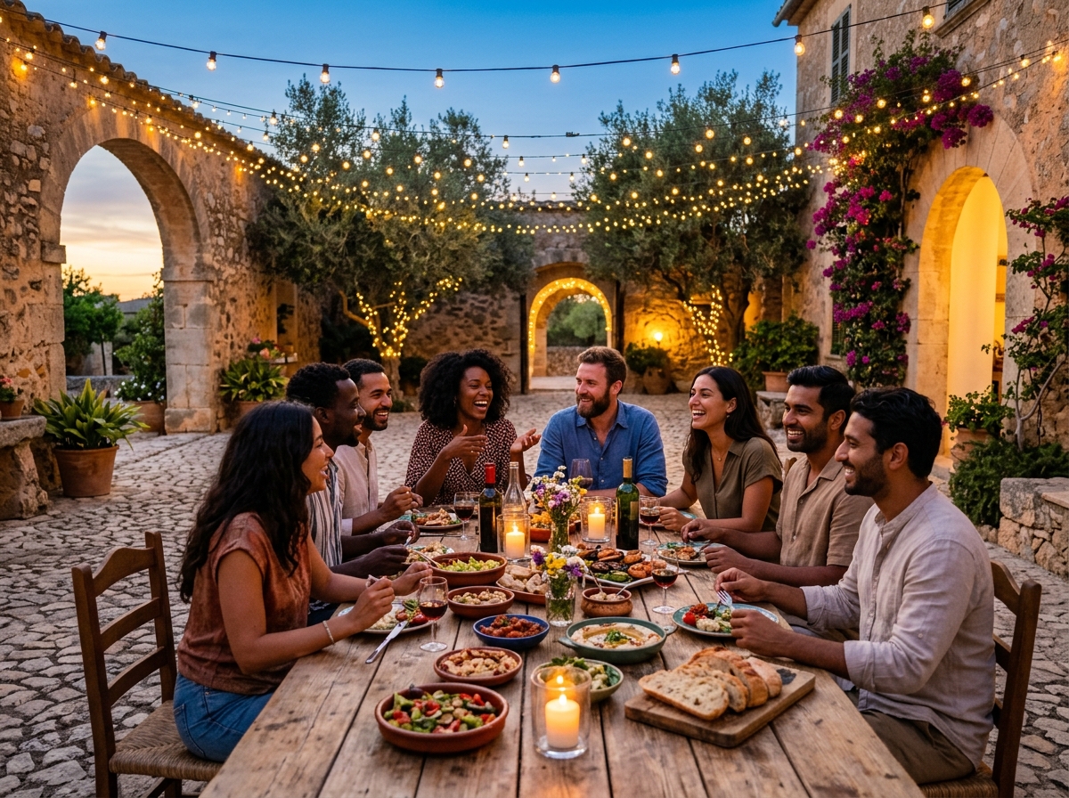 Complex scene composition